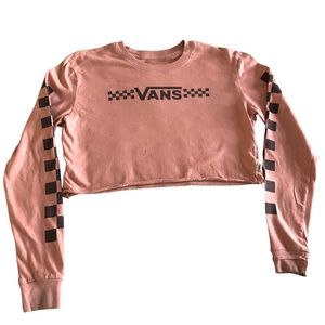 Vans Cropped long sleeve Tee XS